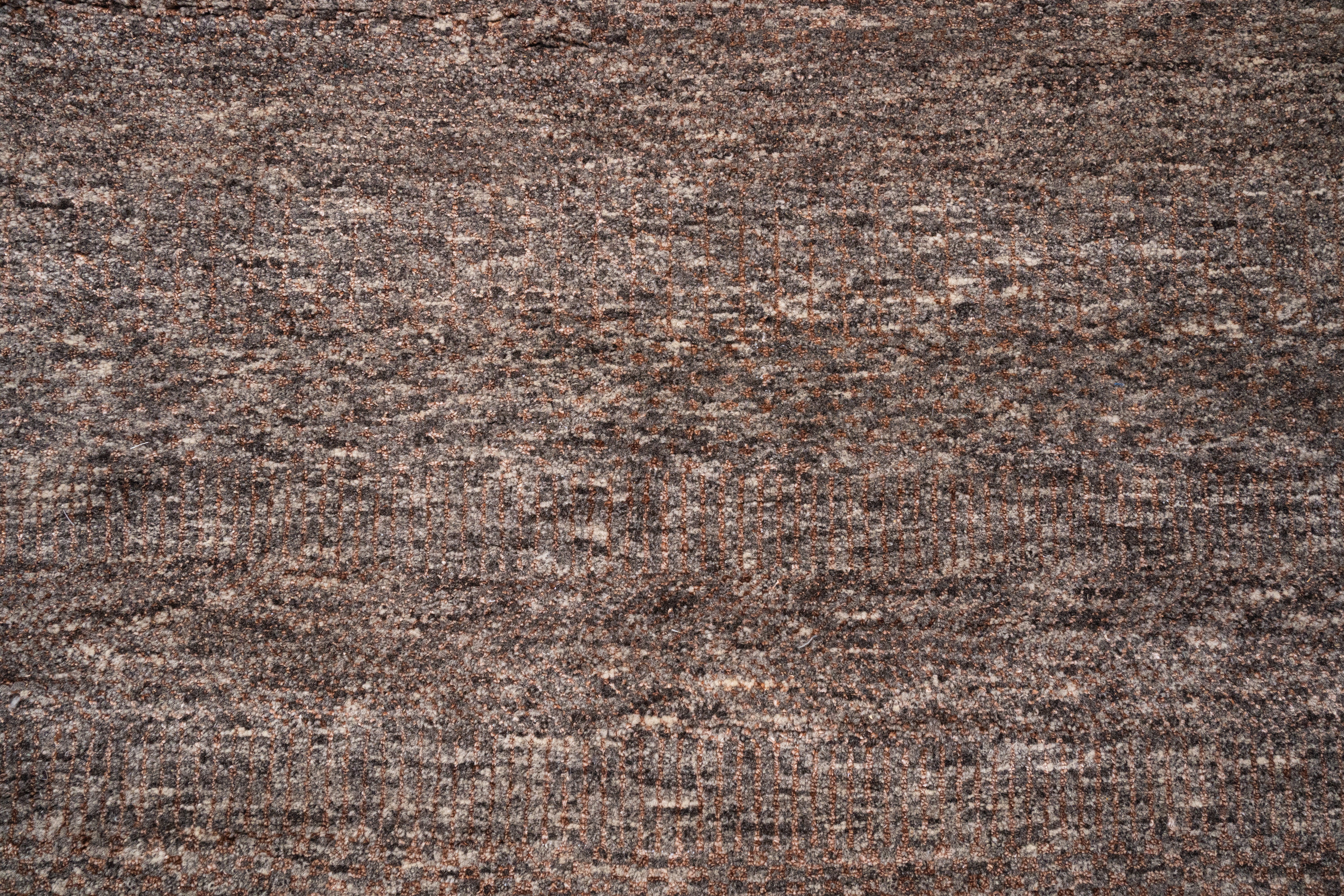 Handknotted Carpet, DIA - 1733 DC Plane Brown Mix